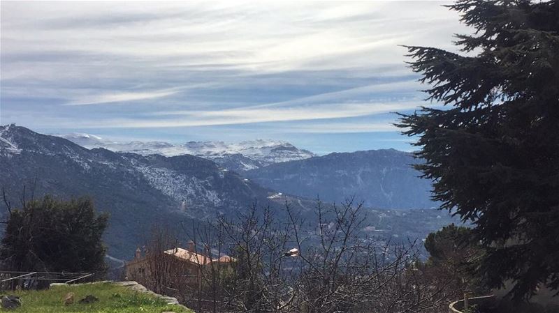 Mon petit village Ehmej 💙 photo photooftheday picoftheday nature... (Ehmej, Mont-Liban, Lebanon)