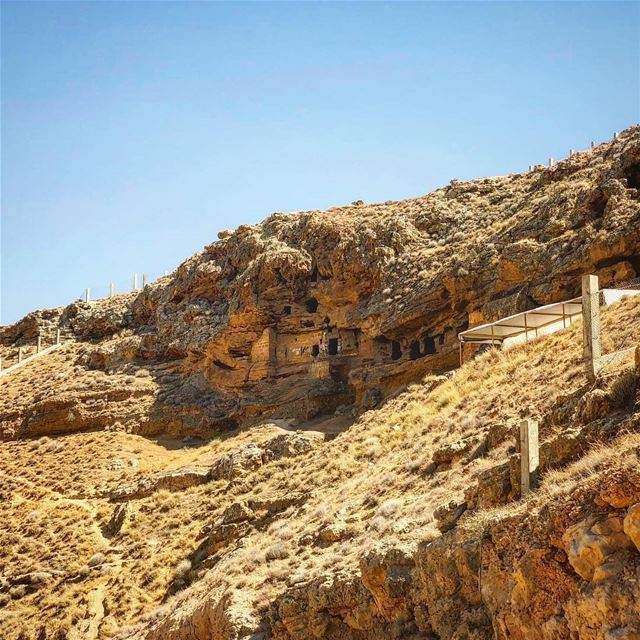 Monastery of  Saint_Maroun by @wonder.ful.views monastery... (El Hermel, Béqaa, Lebanon)