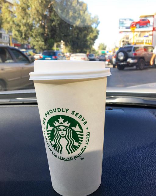 Monday begins after coffee ☕️ Good Morning 😄. monday food eat yummy... (Beirut, Lebanon)