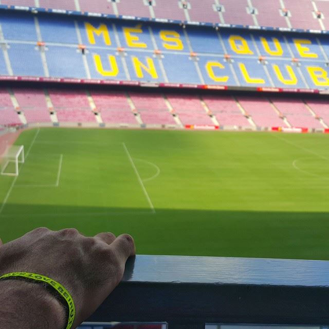More than a club ⚽   livelovebeirut travel bcn spain visitbarcelona... (Camp Nou (FC Barcelona))