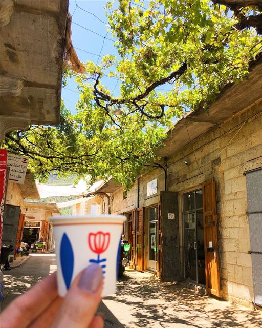 Morning caffeine ☕️... ramramcoffee  turkishcoffee  kahve  kahvekeyfi... (Douma, Liban-Nord, Lebanon)