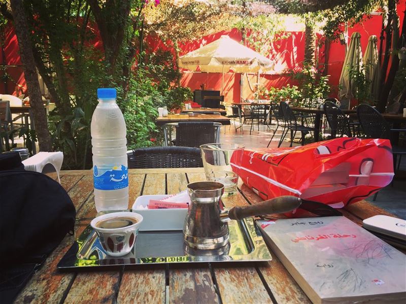 Morning coffee with this view. Hamra ❤️  lebanon  beirut  ig_captures  ... (Café Hamra)