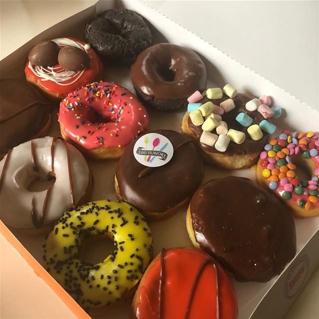 Morning donuts 🍩 ❤️😍 @ddlebanon @thevillage.fc  zgharta ...... (Zgharta)