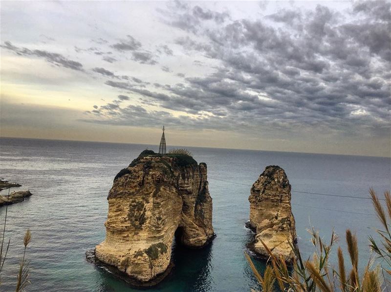 Morning from Beirut 😃 lebanon  beirut  raouche  morning  positivevibes ... (Beirut, Lebanon)