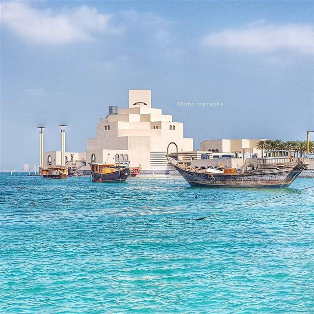 Morning from Doha 🇶🇦 * amazing_qatar  qatarism  clubhdrpro ... (Museum of Islamic Art (MIA))