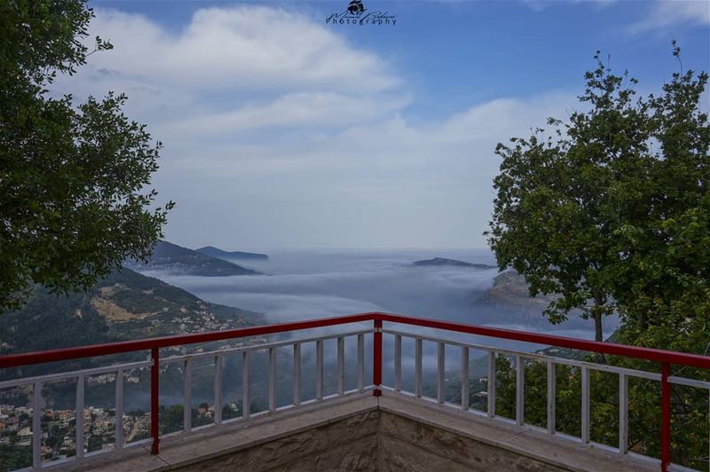 Morning from my balcony • • •  chouf  shoufreserve  lebanon  beirut ... (Balcony View)