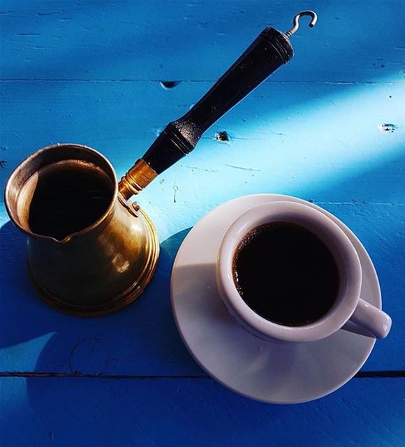 Morning from RAY's 😃 Coffee time ☕️Photo taken by @larakoussaife 😊... (RAY's Batroun)