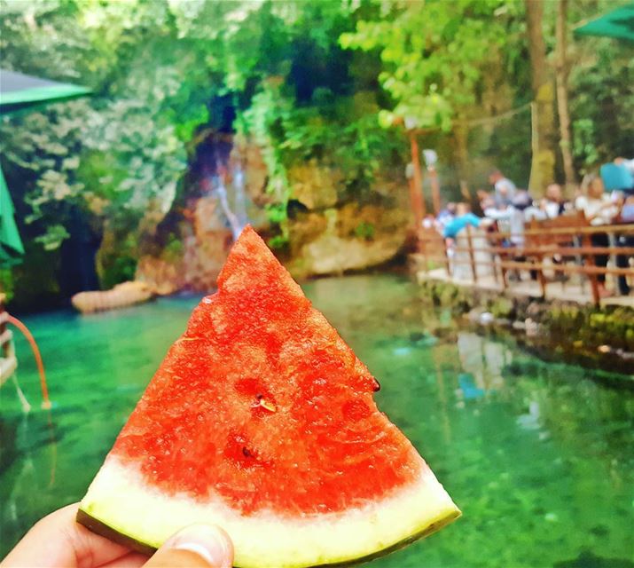  morning  lebanon 🍉🍉 (Baakline River)
