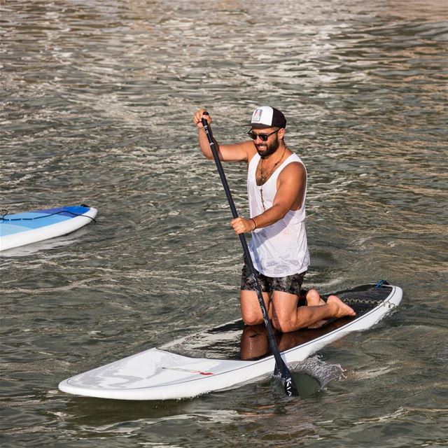 Morning paddle 🍍🍍.. surfshacklebanon  livelovelebanon  livelovesports... (Surf Shack Lebanon)