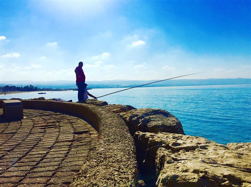  morning  relax  fisherman  softwaves  walkaway  sour livelovelebanon ... (صور جنوب لبنان)