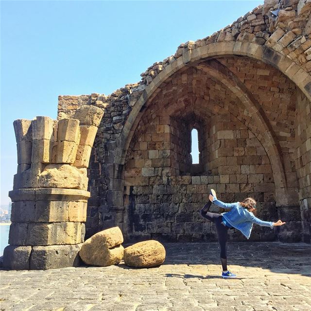 Morning... (Sidon Sea Castle)
