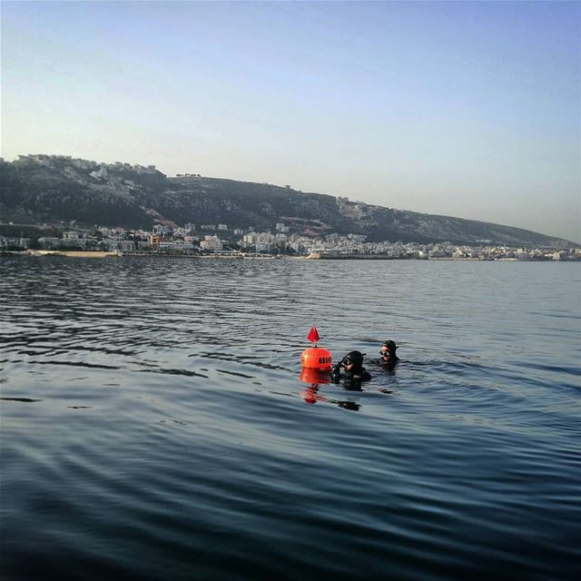 Morning spearfishing -  ichalhoub in Qalamun north  Lebanon shooting with...