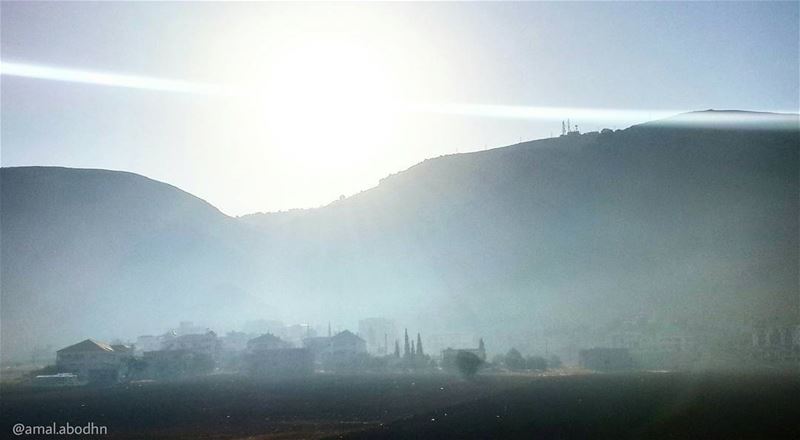  morning sunrise beautifull home houses village country nature trees bekaa...