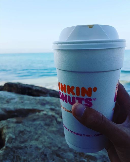  mornings in  sour  tyre  lebanon  ddlebanon  dunkindonuts ... (Soûr, Al Janub, Lebanon)