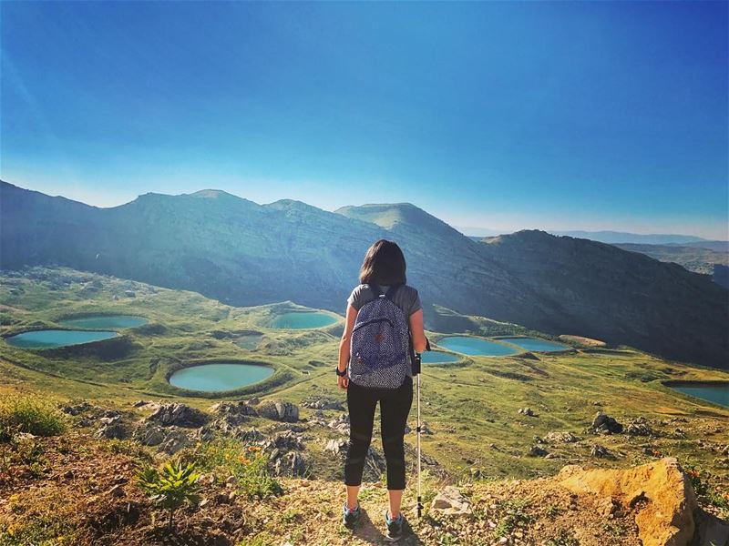 Mother Nature has the best crayon box 💚•••••••••••••••••... (Akoura, Mont-Liban, Lebanon)