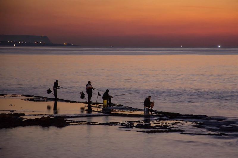 Motion, reflection and blurr... shot in  lebanon  tripolilebanon  seaside ...