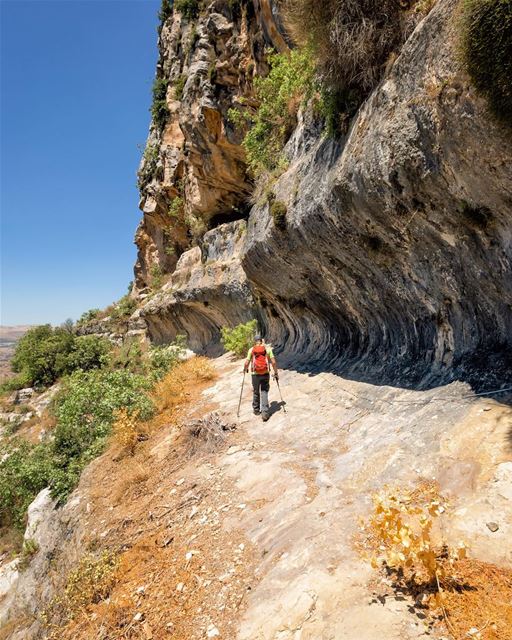 Mountain surfing. ... thediscoverer  wildernessculture ... (Akoura, Mont-Liban, Lebanon)