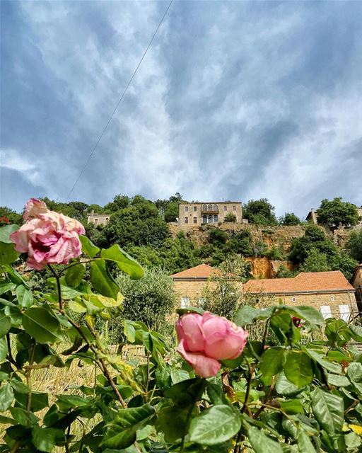  mountains  village  flowers  sky  house  architecture  photooftheday ...