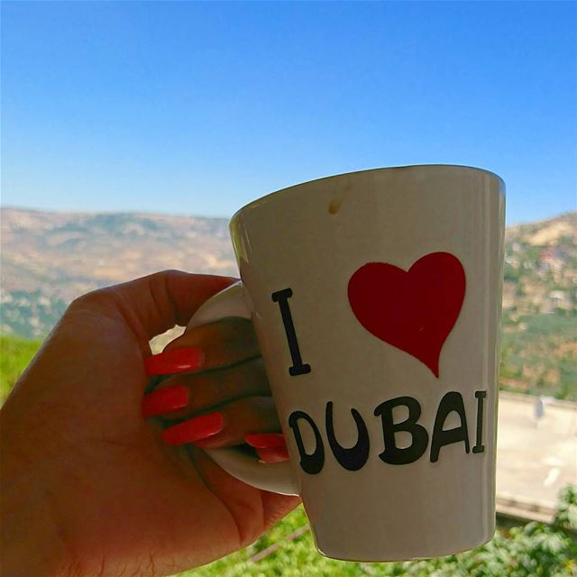  mucho  love from  lebanon to  dubai  goodmorning  goodvibes  sky  clouds... (Chouf)