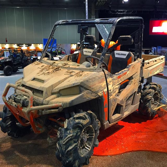 Muddy much ?  ranger  polaris  mudd  offroad  helmetson ...