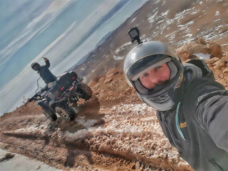 Muddy snowy ride ❄️