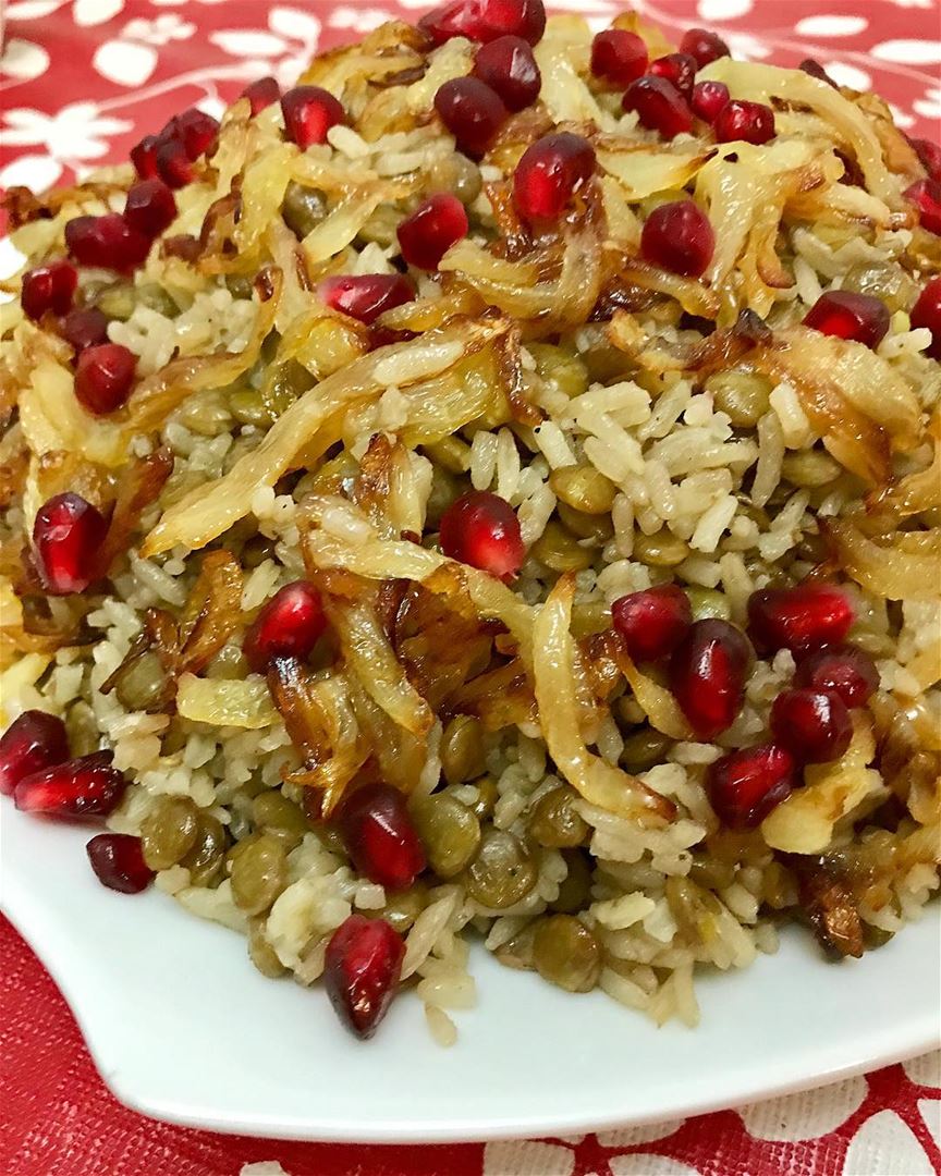 Mujaddara.You can make it either with bulgur or rice. lebanoneats ...