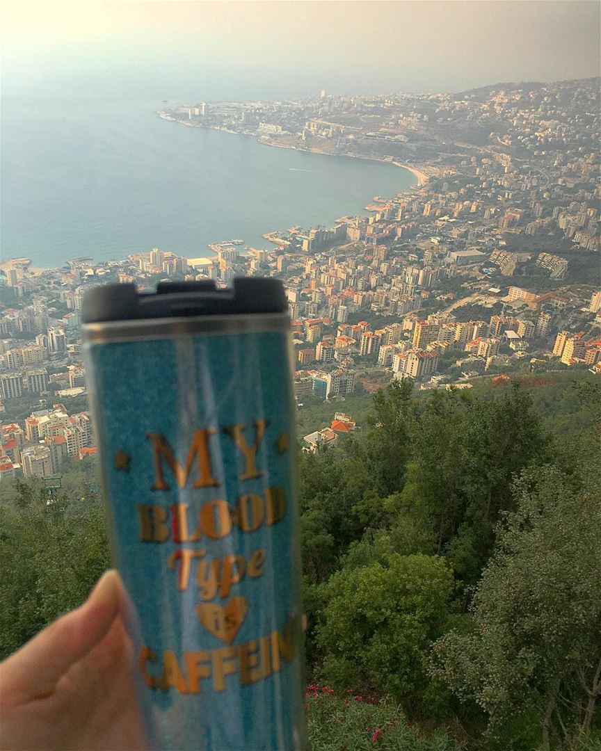 My blood type is caffeine ☕️🤷🏽‍♀️.... ramramcoffee  turkishcoffee ... (Harîssa, Mont-Liban, Lebanon)