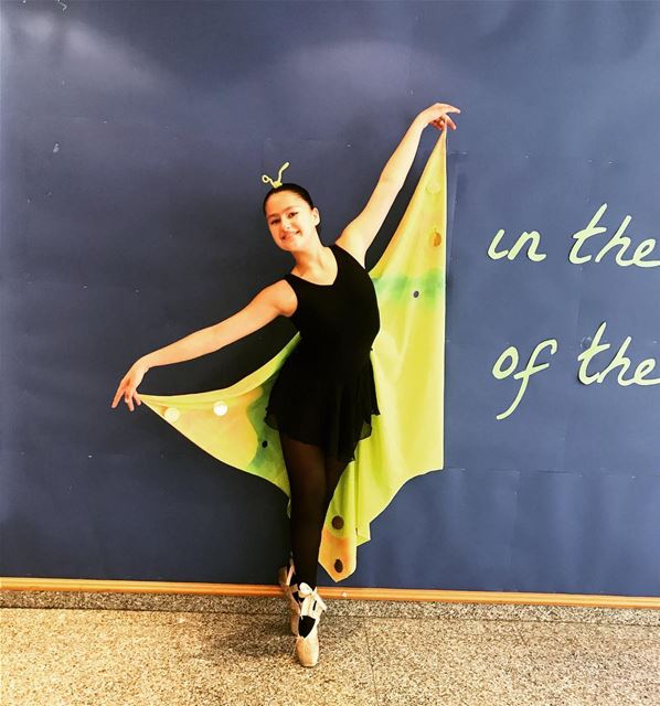 My Butterfly at the concert 🦋 myballerina  balletconcert  balletlover ... (College Sagesse Brasilia)