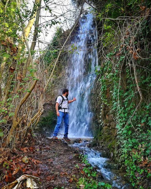 My clothes might get Wet but I am Waterproof ☔😜... (Baskinta, Lebanon)