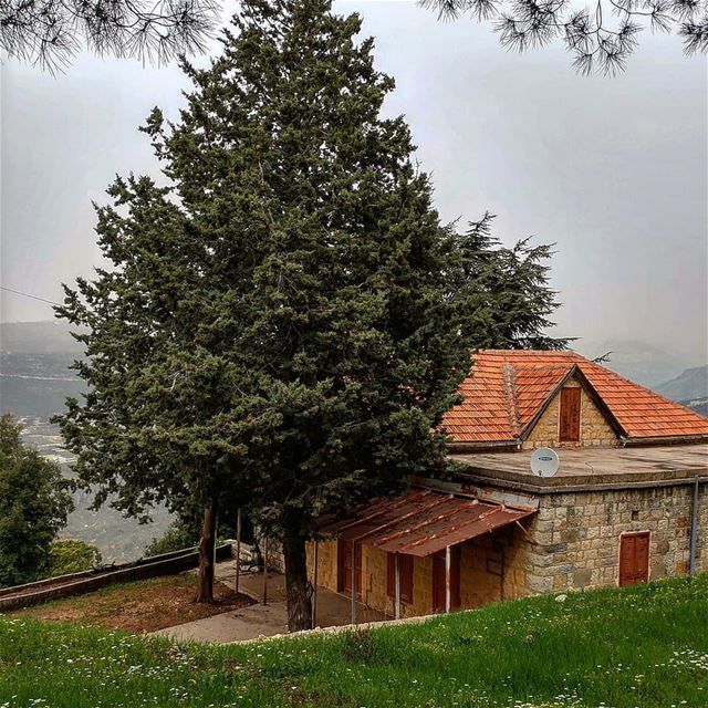 My dream house, with the million dollar view of the valley and cliffs. ... (Kafr Mattá, Mont-Liban, Lebanon)