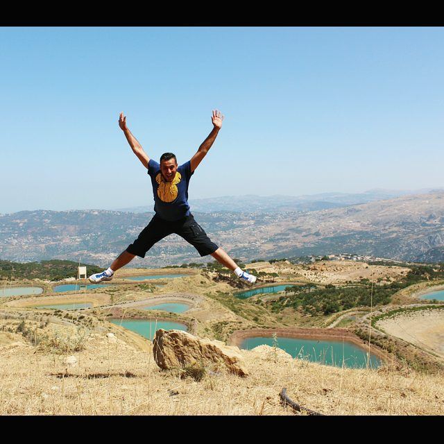 My dream is to fly  me  trying  fly   flying  jump  jumping  crazy ... (Mountain Falougha)