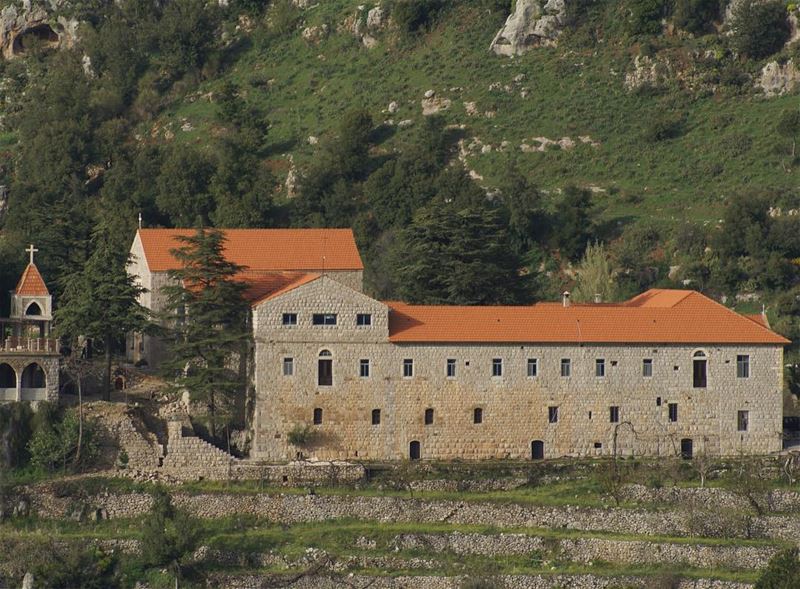My imagination is a monastery and I am its... (Deyr Houb - Tannourine)