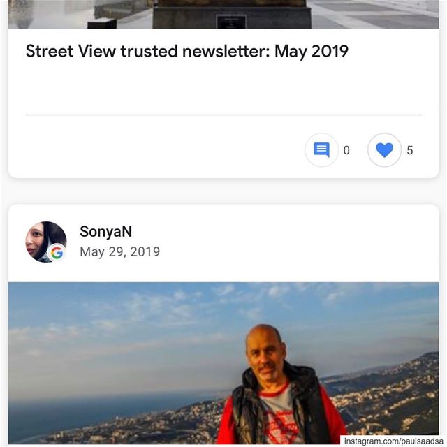 My interview on google street view newsletter  lebanon  beiruting  beirut ... (Beirut, Lebanon)