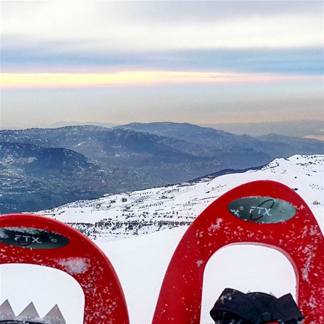 My italian snowshoes sportika fadidagher livelovelebanon lebanonspotlights... (Kanat Bakich)