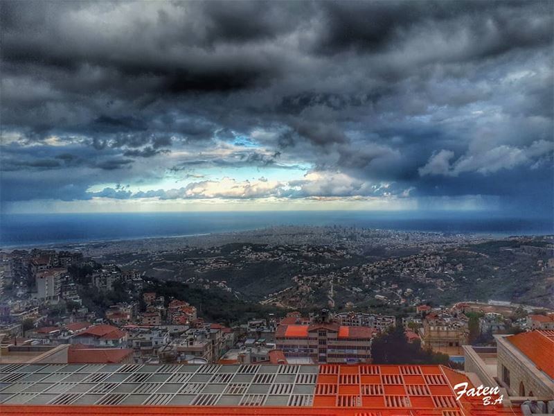 My morning... ☁⛅☁👉Follow and Tag👈➡@instaamici➡@super_lebanon➡@ptk_leb (Aley)