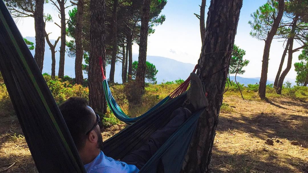 My name is Haytham and I am a workaholic... naturetherapy  hammock ... (Lebanon)