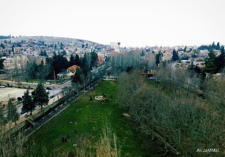 My native city 💚 baalback  baalbeck  lebanon  city  lebanonspotlights ... (Ras El Ein Park - Baalbeck City)