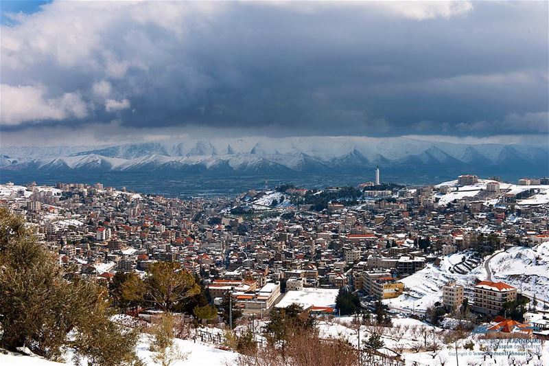 My Planet My Zahle 🌨🌨🌨 livelovelebanon  livelovebeirut  lebanon  beirut... (Zahlé, Lebanon)