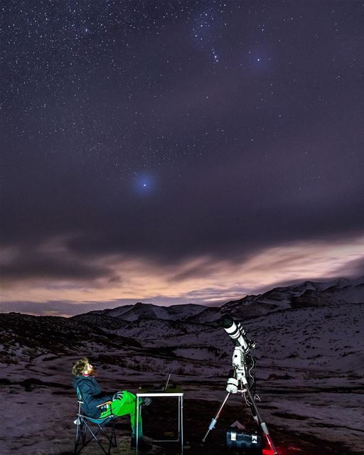 My sub-zero midnight office 🔭✨❄️ ⠀⠀⠀⠀⠀⠀⠀⠀⠀⠀⠀⠀ ⠀⠀⠀⠀⠀⠀⠀⠀⠀⠀⠀⠀ ⠀⠀⠀⠀⠀⠀⠀⠀⠀⠀⠀⠀ ⠀⠀ (Lebanon)