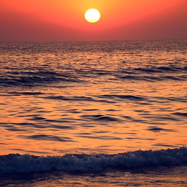 My  sunset for today. Photo at  Ramletelbayda 🇱🇧 lebanon  lebanon_hdr ...
