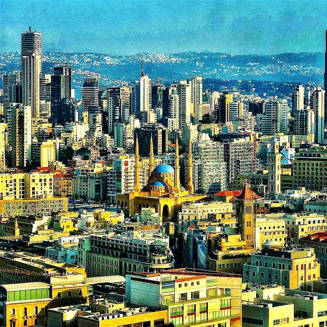  MyBeirut 💙 ..... Lebanon  Beirut  Liban  LiveLoveLebanon ... (Four Seasons Hotel Beirut)