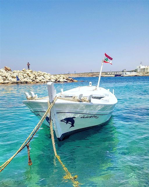 ⛵🇱🇧 mycountrylebanon Lebanon insta_lebanon  sky  blue  green ... (Ta7t El Ri7 - Anfeh)