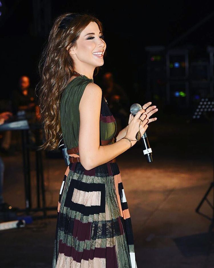 Nancy Ajram Shinning in Amchit Festival 2016