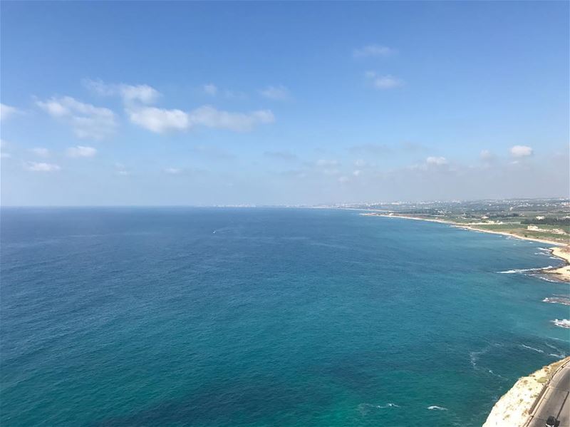  naqoura  lebanon  mylebanon  views  mountains  sea  water  sky ...