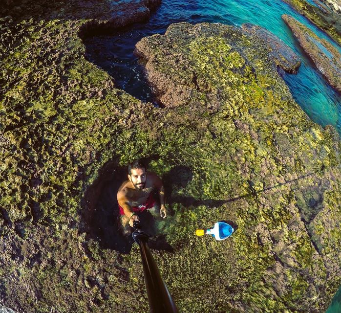 Natural Jacuzzi 🛁 ....... gopro  yallagopro  goprosoftheday ... (somewhere nice)