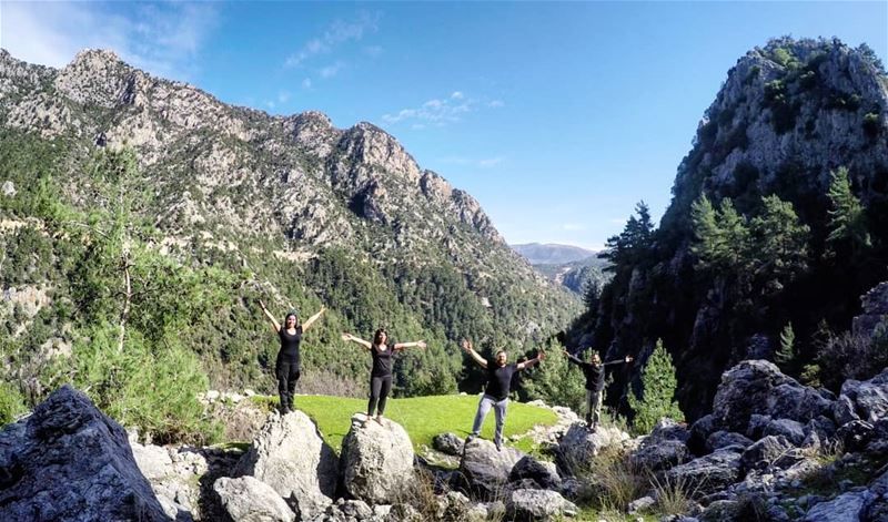  Nature is where we belong... Hiking  Hikers  JabalMoussa  Lebanon... (Lebanon)
