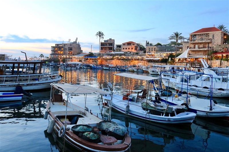  nature  nice  lights  reflection  sea  sunset  sunrise  boat  fishing ... (Byblos, Lebanon)