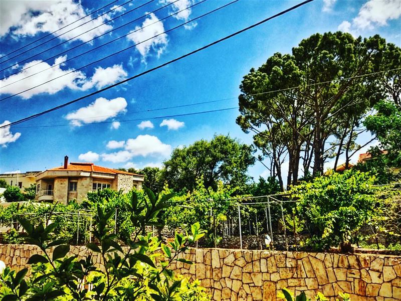   nature  nice  weather  clouds  spring  house  instagram  ig_nature  ... (Byblos - Jbeil)