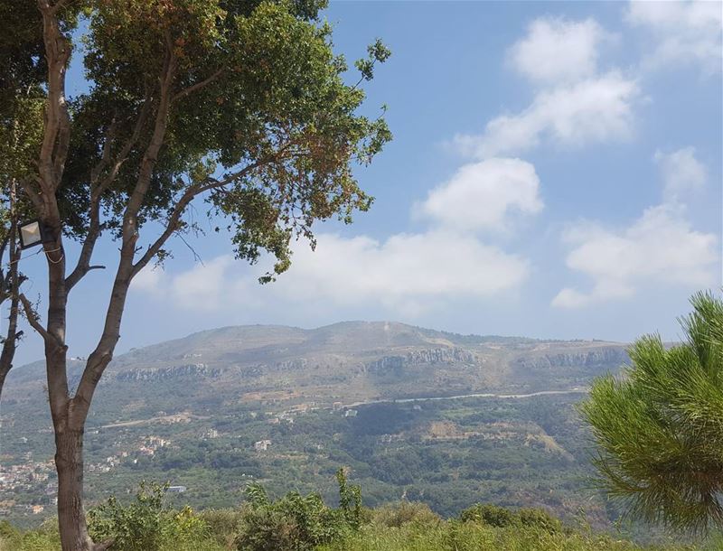  nature  trees  clouds  mountains sky  naturelovers  picoftheday  instapic... (Kafr Mattá, Mont-Liban, Lebanon)
