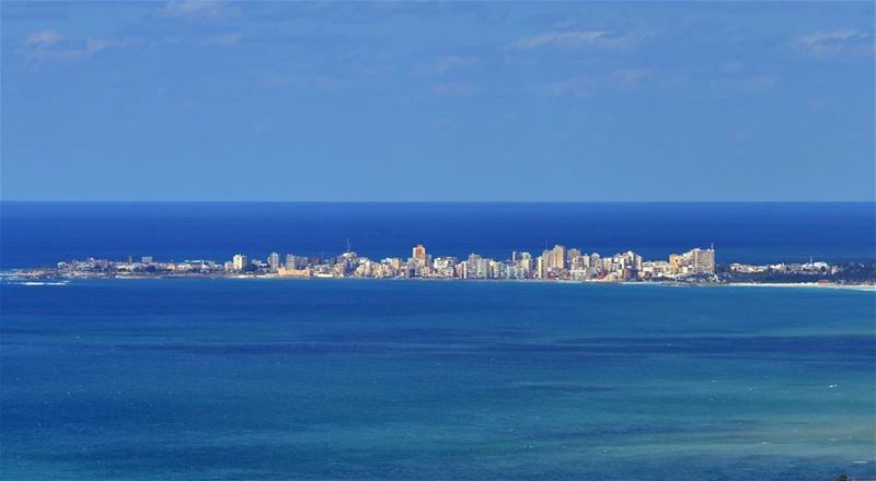  nature  tyre  sky  sun  beach  beautiful  pretty  life  love  blue ... (Tyre, Lebanon)